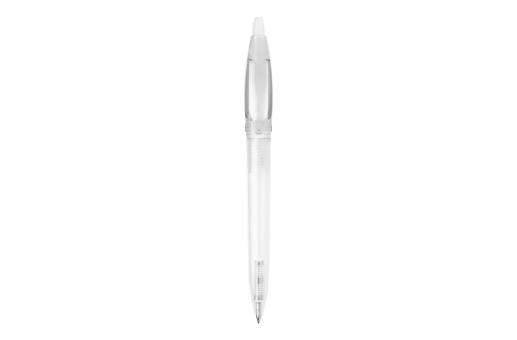 Kugelschreiber Bio-S! Clear Transparent Transparent weiß