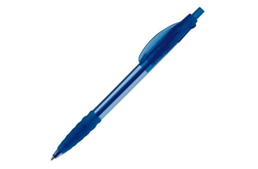 Cosmo ball pen transparent rubber grip 