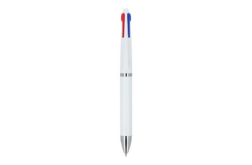 4 Colour pen White