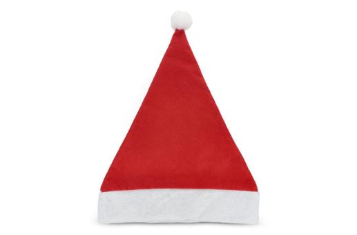 Weihnachtsmütze aus Filz Rot