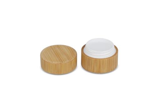 Lipbalm rund Bambus Natur