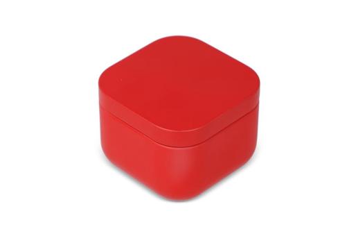 Square Scented Candle recycled tin 