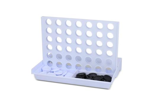 4 in a line game of recycled materials White