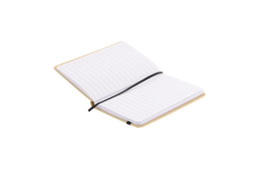 Papp-Notizbuch runde Ecken A5 Braun