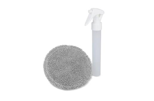 2-in-1-Spray und Reinigungstuch Weiß