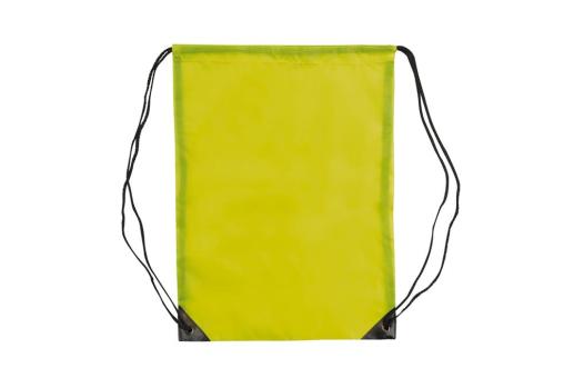 Drawstring bag premium Light green