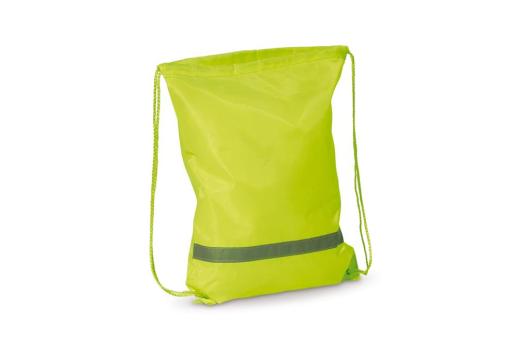 Drawstring bag reflective 