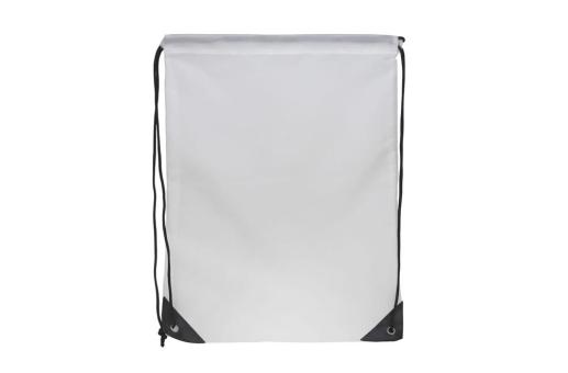 Drawstring bag 210T RPET White