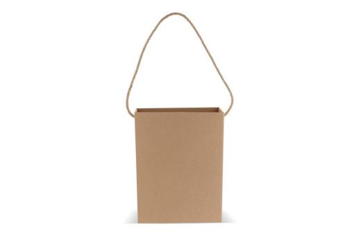 Box bag 24x8x32cm Brown