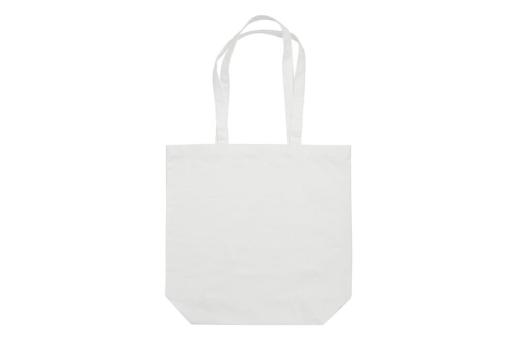 Shoulder bag canvas 250g/m² 41x12x43cm White