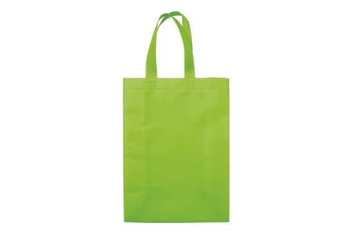 Carrier bag laminated non-woven medium 105g/m² Light green