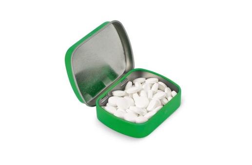 Mini tin peppermint box Green