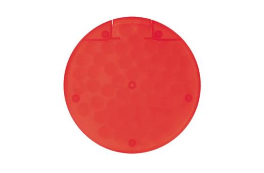 Mint dispenser round 62mm Fawn/red