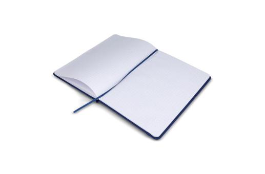 Notebook A5 PU with grid dot pages Dark blue