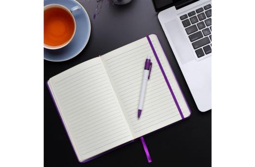 Notebook A5 PU Purple