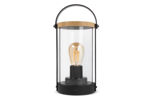 Edison Bamboo Lamp Black