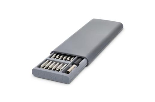 24-in-1 Precision Screwdriver set with organizer Convoy grey