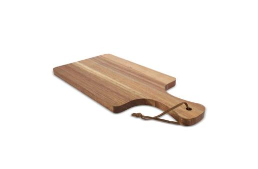 Servierbrett aus Akazie 37 x 18 x 1,5 cm Holz