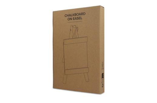 Kreidetafel auf Staffelei Natur