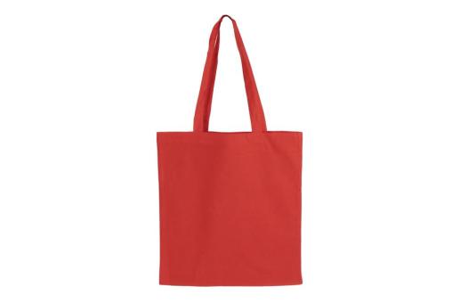 Umhängetasche Baumwolle OEKO-TEX® 140g/m² 38x42cm Rot