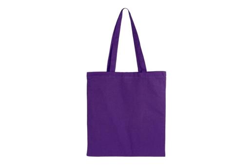 Umhängetasche Baumwolle OEKO-TEX® 140g/m² 38x42cm Violett