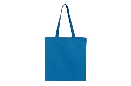 Umhängetasche Baumwolle OEKO-TEX® 140g/m² 38x42cm Blau