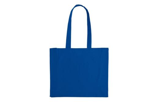 Shoulder bag cotton OEKO-TEX® 140g/m² 40x10x35cm Aztec blue