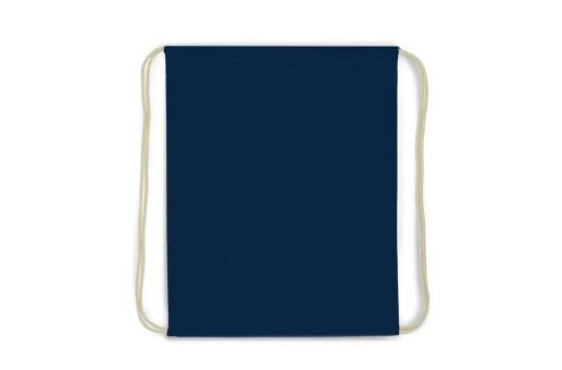Kordelzugbeutel baumwolle OEKO-TEX® 140g/m² 35x45cm Dunkelblau