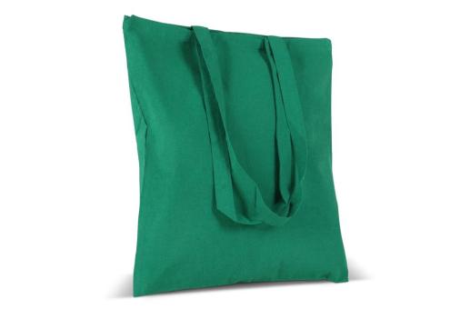 Tasche aus recycelter Baumwolle 140g/m² 38x42cm Dunkelgrün