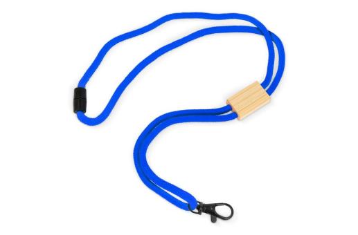 R-PET Kordel-Lanyard Blau