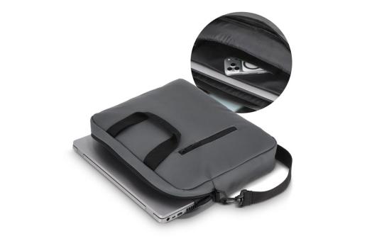 PU SoMa Laptop Messenger Bag 28 x 38 x 5 cm Convoy grey