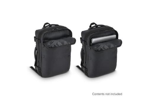 PU coated Dalston pack Vacuum backpack 30 x 15 x 45cm 20L Black