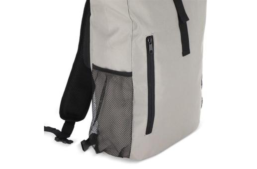 R-PET 600D Rolltop bicycle backpack 20L Convoy grey