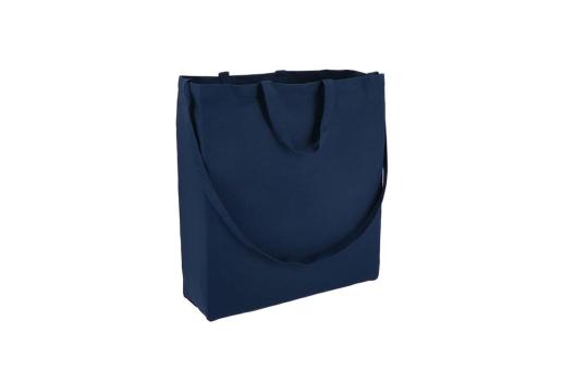 Tragetasche aus Baumwolle OEKO-TEX® 40 x 13 x 44cm 220g/m² Dunkelblau