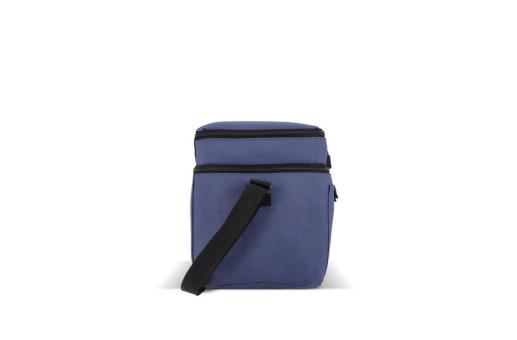 R-PET 600D Kühlbeutel mit zwei Fächern 30 x 20 x 25 cm 12 l Dunkelblau