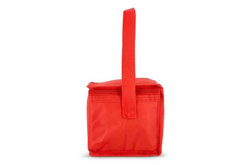 R-PET 6 Can cooler bag non-woven 20x 13 x 12.5cm 75g/m² Red