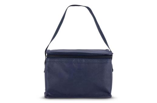 R-PET 6 Dosen-Kühltasche Non Woven 20x 13 x 12,5cm 75g/m² Dunkelblau