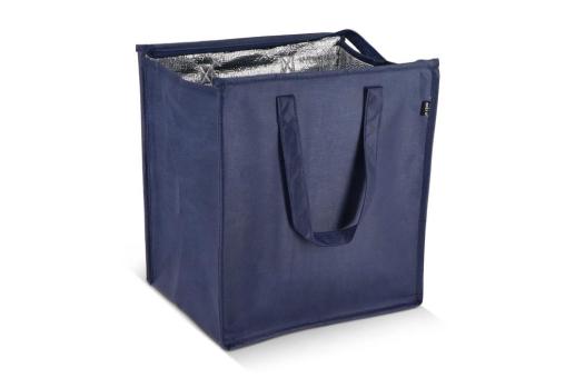 R-PET Kühltasche Non Woven 33x 25,5 x 37cm 75g/m² Dunkelblau