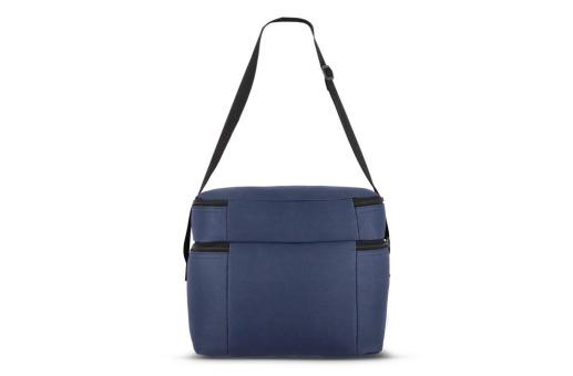 R-PET 600D Doppelfach-Kühltasche 30 x 20 x 24cm 12L Dunkelblau