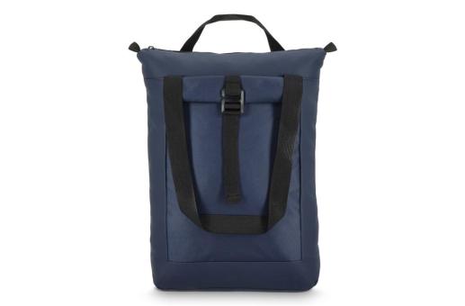 rPET 600D Navi Laptop-Rucksack 36 x 40 x 10 cm Dunkelblau