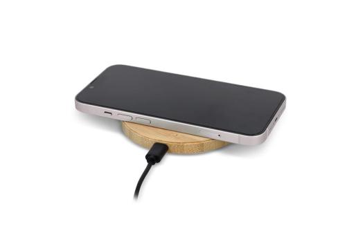 Enjoy Technology Wireless Ladepad Bambus 15W Natur