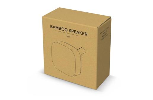 Enjoy Technology Bamboo Wireless Speaker 5W Natur