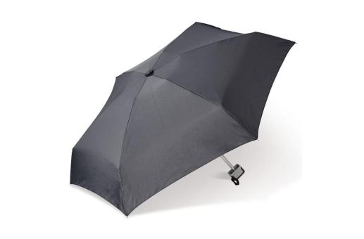 Ultraleichter 21” Regenschirm mit Hülle Schwarz