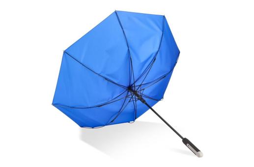 Emerantia 190T Pongee 23" Stockschirm Auto offen Blau