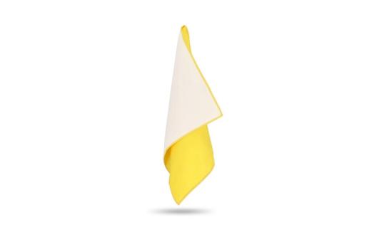 R-PET quick dry sports towel 40x80cm with pouch (200g/m²) sublimation Yellow
