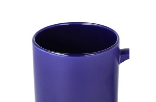 Oslo Kontrastierende matte und glänzende Glasur 350ml Dunkelblau