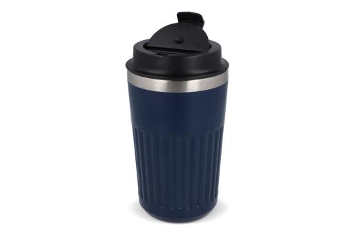 Recycled Stainless steel Thermo coffee to go 400ml Dark blue