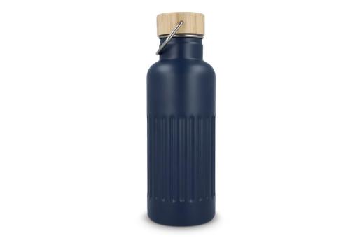 Recycled Stainless steel Thermo bottle 500ml Dark blue