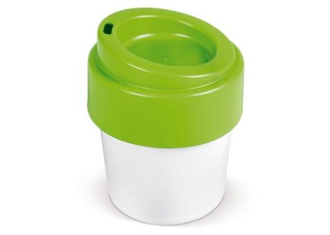 Coffee cup Hot-but-cool with lid 240ml 