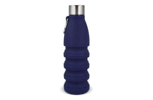 Collapsible Water bottle 550ml Dark blue
